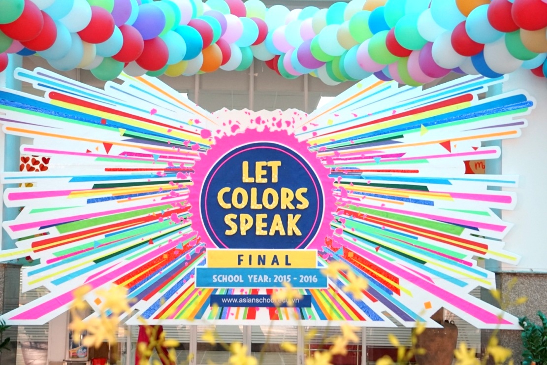 Ngày hội sắc màu - Let colors speak 2015-2016